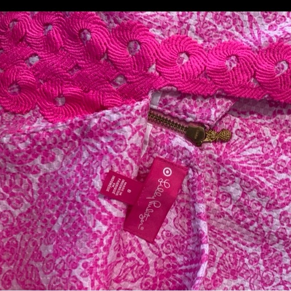 Lilly Pulitzer See Ya Later Pink Shift Dress - Picture 10 of 11